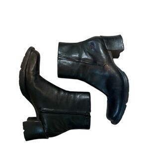 Timberland Black Leather ALYSE smart comfort system boots